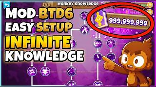 How to Get Infinite Monkey Knowledge in BTD6! (Mod Guide)