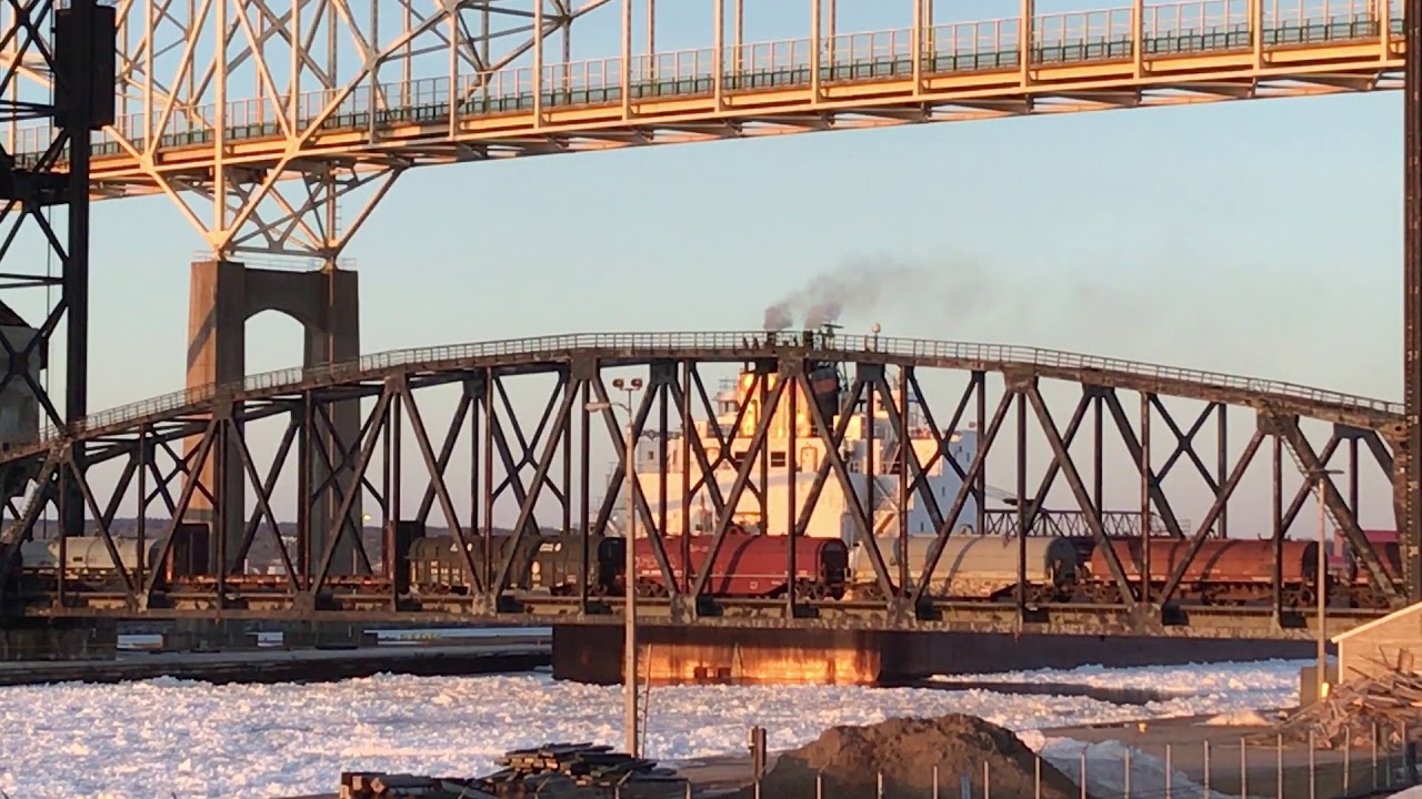 International Train Bridge in Sault Ste