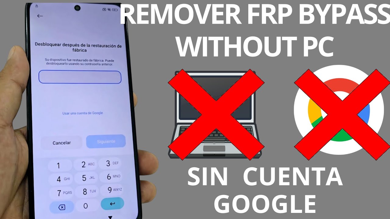 Xiaomi Redmi 10c miui 13 Frp bypass / Sin Pc / android 12 2022