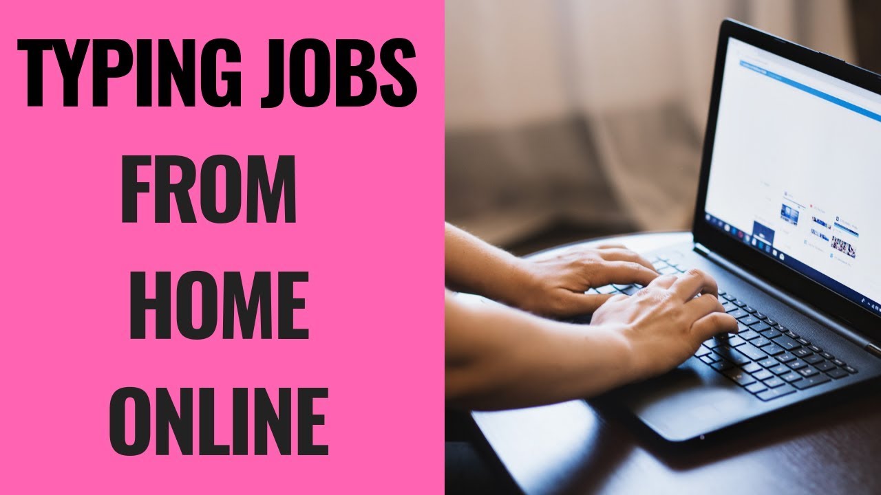 typing jobs online work from home