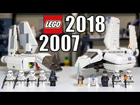 intelligens Soaked Skriv email LEGO Star Wars IMPERIAL LANDING CRAFT Comparison! (7659 vs 75221 | 2007 vs  2018) - YouTube