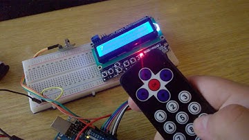 Simple Arduino Calculator using LCD Display and IR Remote Control