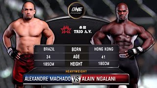 Alexandre Machado vs. Alain Ngalani | Full Fight Replay