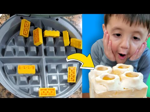 GIANT LEGO WAFFLES (FGTeeV Shorts)