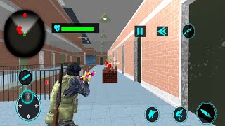 Real Shooting Gun Strike  Counter Attack:3D  Shooter - Android GamePlay - FpS Shooting Game. #3 screenshot 4