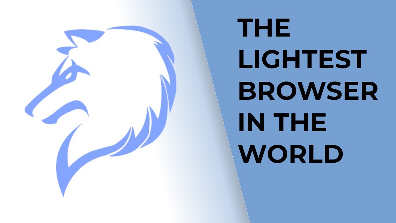 Leonic Icewolf The Lightest Browser In The World Youtube