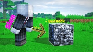 PHÁ HỦY THÀNH CÔNG KHỐI BEDROCK BẰNG CÚP GỖ CÙI NHẤT TRONG MINECRAFT | Thử Thách SlenderMan