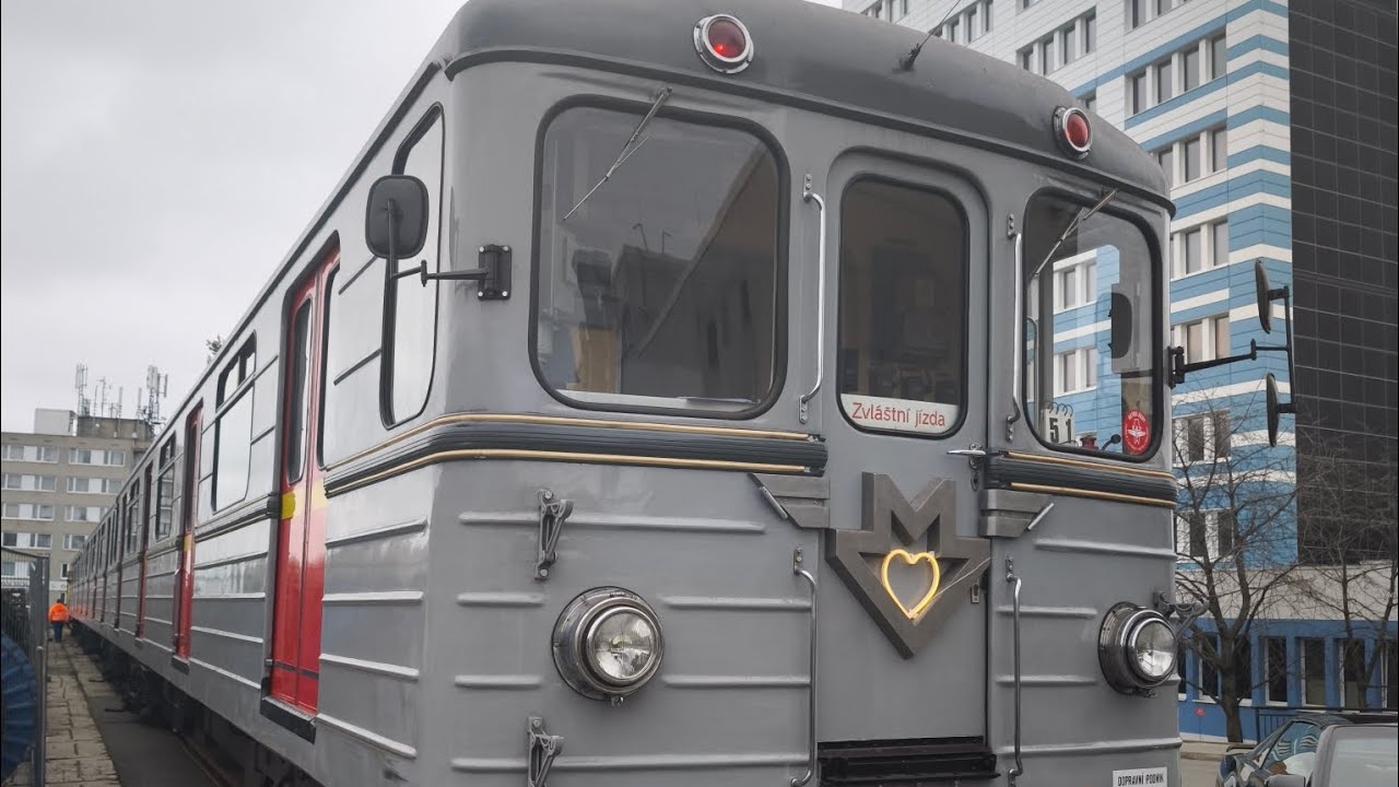 Valetincka akce souprava ečs Kačerov pražského povstání zpět dál na kosmonautů ( Háje) a zpět 