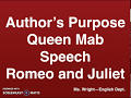 an analysis of queen mab speech in romeo and juliet by william shakespeare Shakespeare, romeo and juliet essays - mercutio of william shakespeare's romeo and juliet. an analysis of queen mab speech in romeo and juliet by william shakespeare Shakespeare, romeo and juliet essays - mercutio of william shakespeare's romeo and juliet.