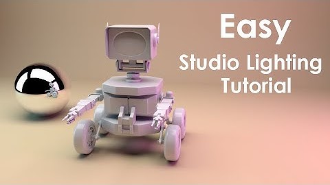 AutoDesk Maya Quick and Easy Studio Lighting Tutorial