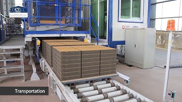 Paving stone champion: German Zenith 844 automatic block machine.(Pallet-free Multilayer production)