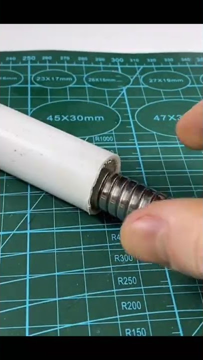 DIY idea for bending pvc pipe - plumber tricks