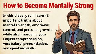 How to Become Mentally Strong || Graded Reader || Improve Your English Fluency ✅️