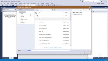 Curso Csharp Com Mysql Criando Formulário Splash VD1