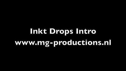 ink drops intro TEST