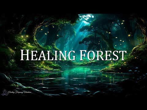 HEALING FOREST AMBIENCE | 136.1Hz + 111Hz Miracle Tone | Universal Harmony & Energy Purification