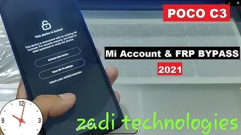 poco c3 mi account unlock with sp flash tool    one click   100%working