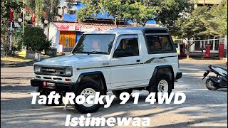 Dijual | Review Daihatsu Taft Rocky th 91 | rapih insyaallah siap pakai