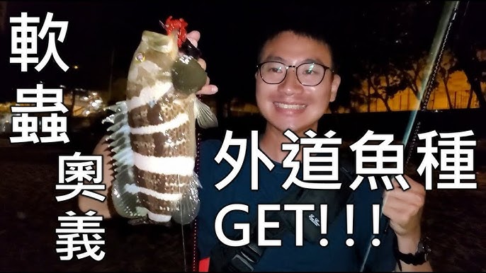 石狗公再爆釣下篇 德州釣組操竿分享x 外道魚種get 膠蟲軟蟲 Youtube