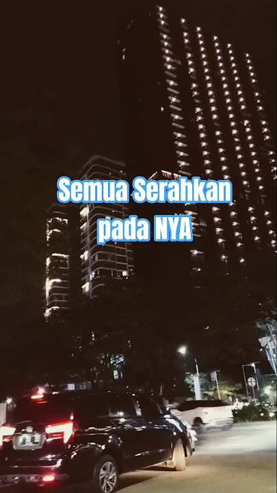 Semua Serahkan padaNYA || Sang MAHA Penolong dan Pelindung ALLAH SWT