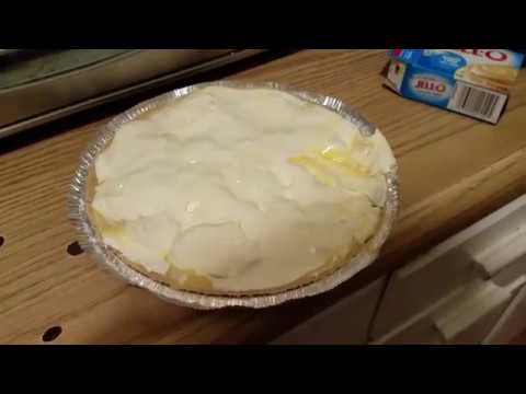 Easy No Bake Pudding Pie Recipe 3-12-18
