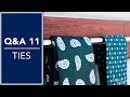 Bow Ties vs Neckties, Kirby's Favorite Tie Knot, And More - Q&A 11 | Kirby Allison