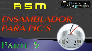 Programación en Ensamblador(ASM) para PIC-[Giro de 2 Motores CD]