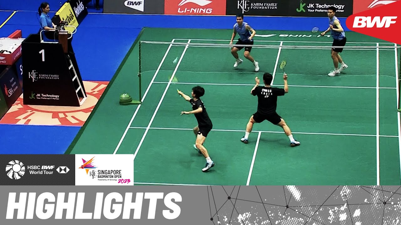 A three-game thriller sees Ong/Teo and Choi/Kim pull out all the stops