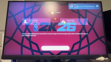 NBA 2K26: How to Fix Couldn’t Sync Your Saved Data Due to a Conflict Error Tutorial! (PS5 & Xbox)