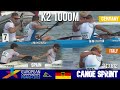 K2 men 1000m final   germany champion  european championships munich 2022