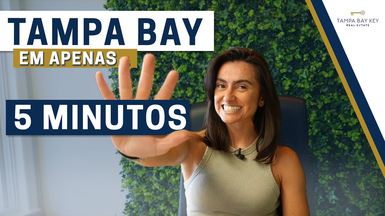329. CONHEÇA TAMPA BAY EM 5 MINUTOS | Flórida - EUA