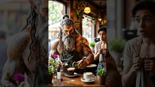 When a God Needs a Coffee Break | AI Short Film