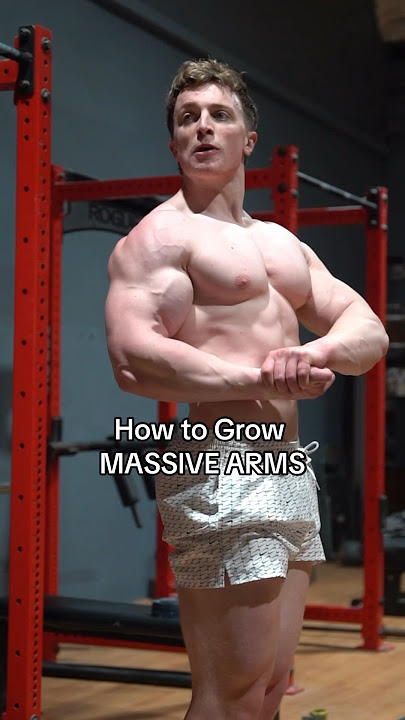 How to Build MASSIVE ARMS | Arm Day #bicepsworkout