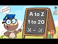 Preschool learning for kids  alphabet numbers        abc song toppo kids