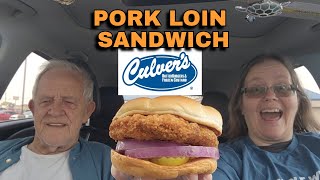 Culver's Pork Loin Sandwich Review #foodreview #fastfood #fastfoodreview #culvers #tastetest