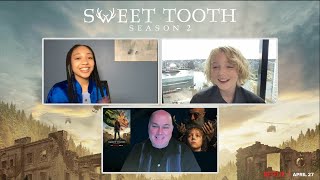 Christian Convery & Naledi Murray Interview - Sweet Tooth S2 (Netflix)