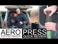AeroPress Coffe Maker Review - Great Coffee In the Desert for 4wd | Quick Review ALLOFFROAD