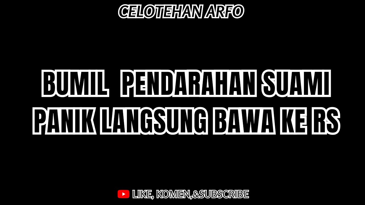 ASMR HUSBAND ROLEPLAY|BUMIL PENDARAHAN SUAMI Panik LANGSUNG BAWA KE RS⁉️