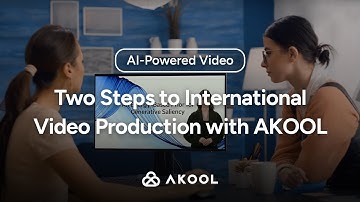 Two Steps to International Video Production with AKOOL