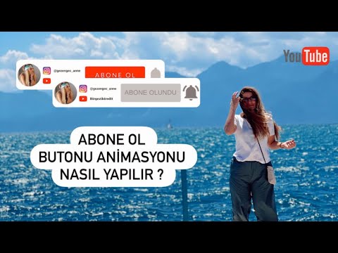 YOUTUBE ABONE OL BUTONU NASIL YAPILIR ?