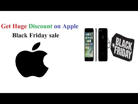 Apple Black Friday  Sale Huge discount company get