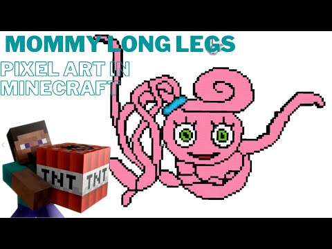 Pixel Papercraft - Mommy Long Legs (Poppy Playtime)