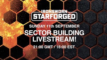 Ironsworn: Starforged | Sector Creation Livestream