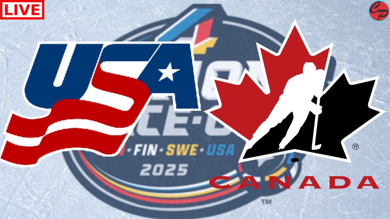 USA vs Canada 2025 4 Nations Faceoff Hockey LIVE Game Cast & Chat - YouTube