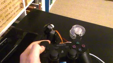 Arduino webcam bot - PS3 controller