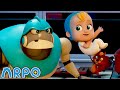 Arpo the Robot | Squirrel Stole the Baby!!! | NEW VIDEO | Funny Cartoons for Kids | Arpo and Daniel