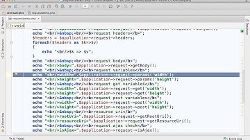 Slim Framework Request Object