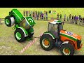  🚜 Tractor Tug of War | Village Power Challenge | कौन है असली King of Pulling?
