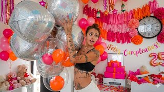 Preparations for Tini's Birthday