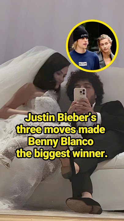 Justin Bieber’s three moves made Benny Blanco the biggest winner.#celebrity #justinbieber